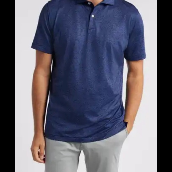 Hogan Blue Polo Shirt Relaxed Fit Timeless Design - Picture 1 of 12